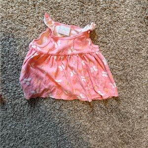 Pink Butterfly Kids Top